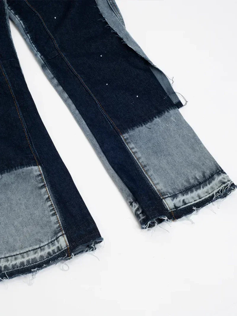 FLARE JEAN "Denim Contrast"