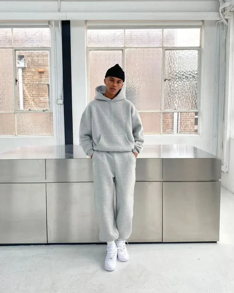 HOODIE COZY GREY