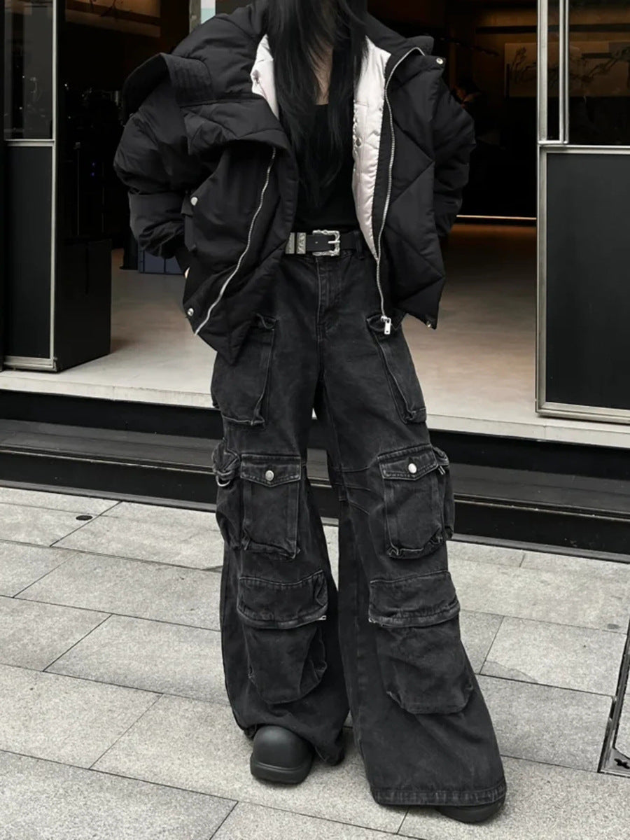 Apex Denim Cargos