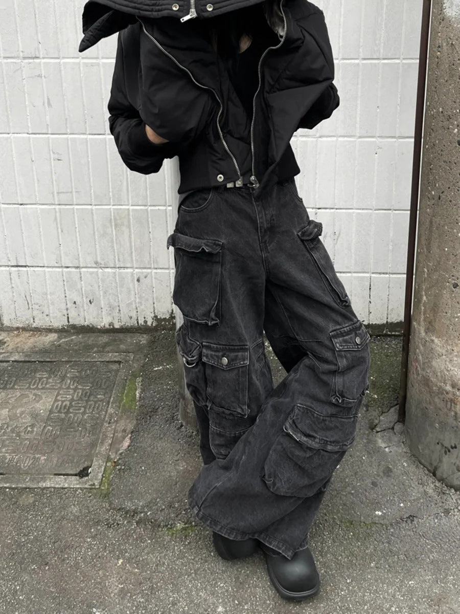 Apex Denim Cargos