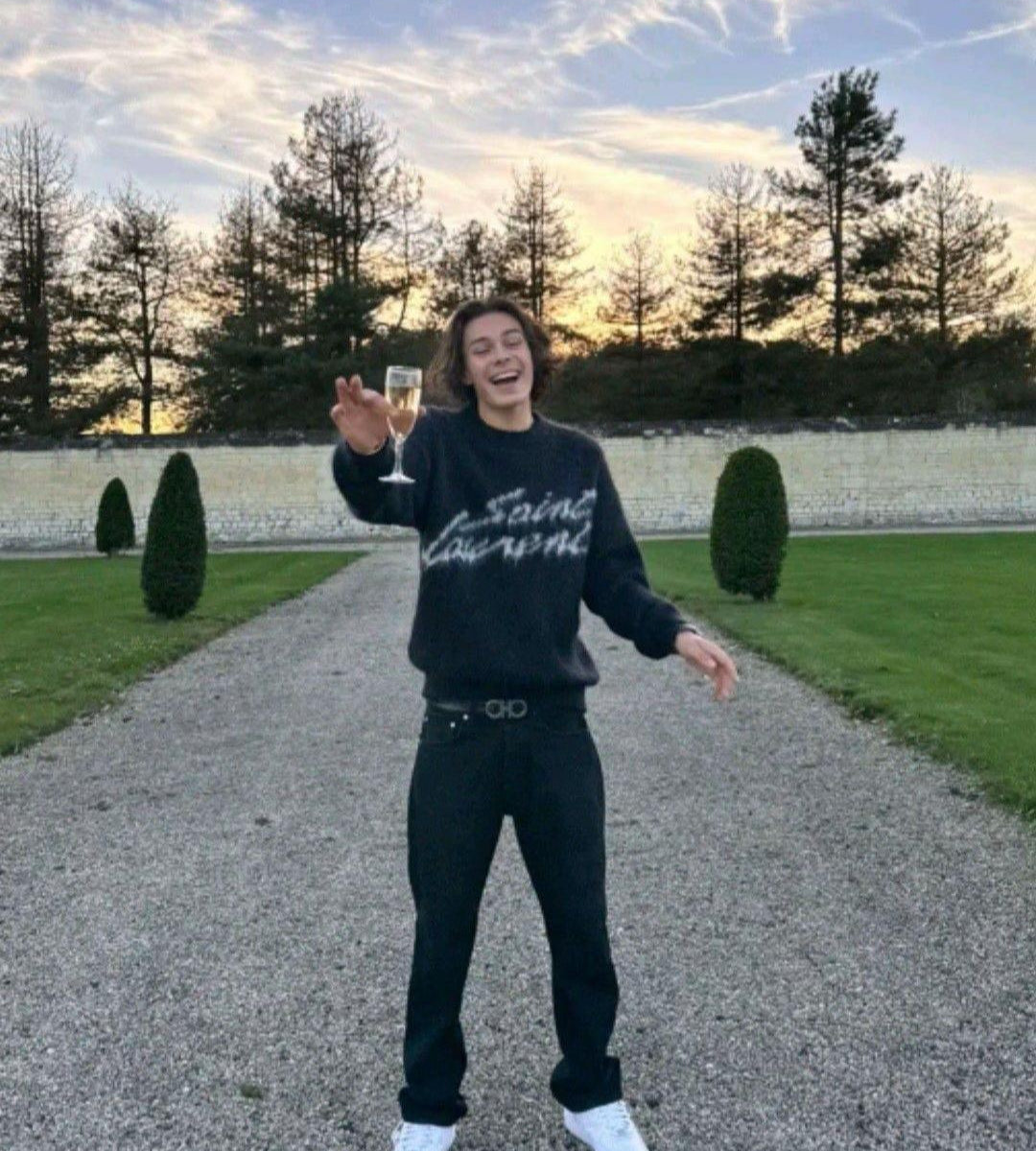 Pullover "Saint Laurent"