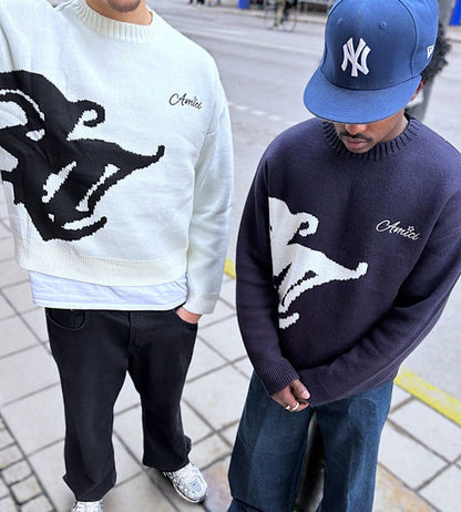 Pullover "Ghost Amici"