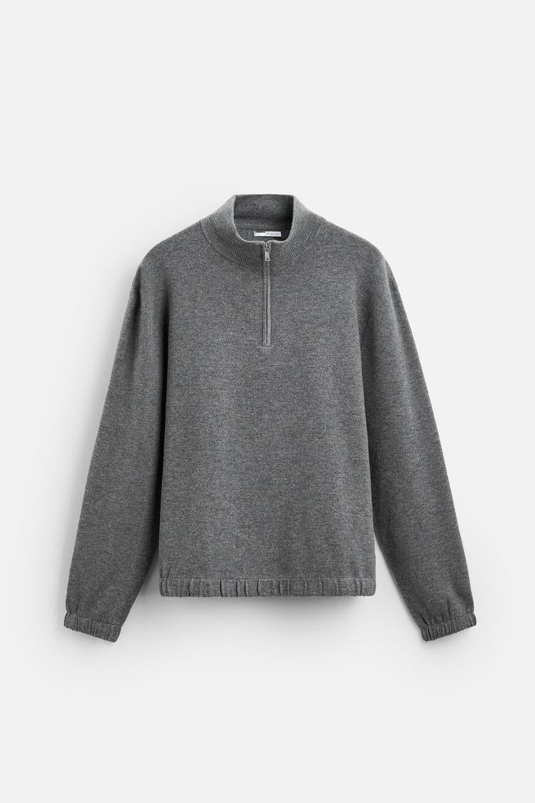 Pullover Knit Grey