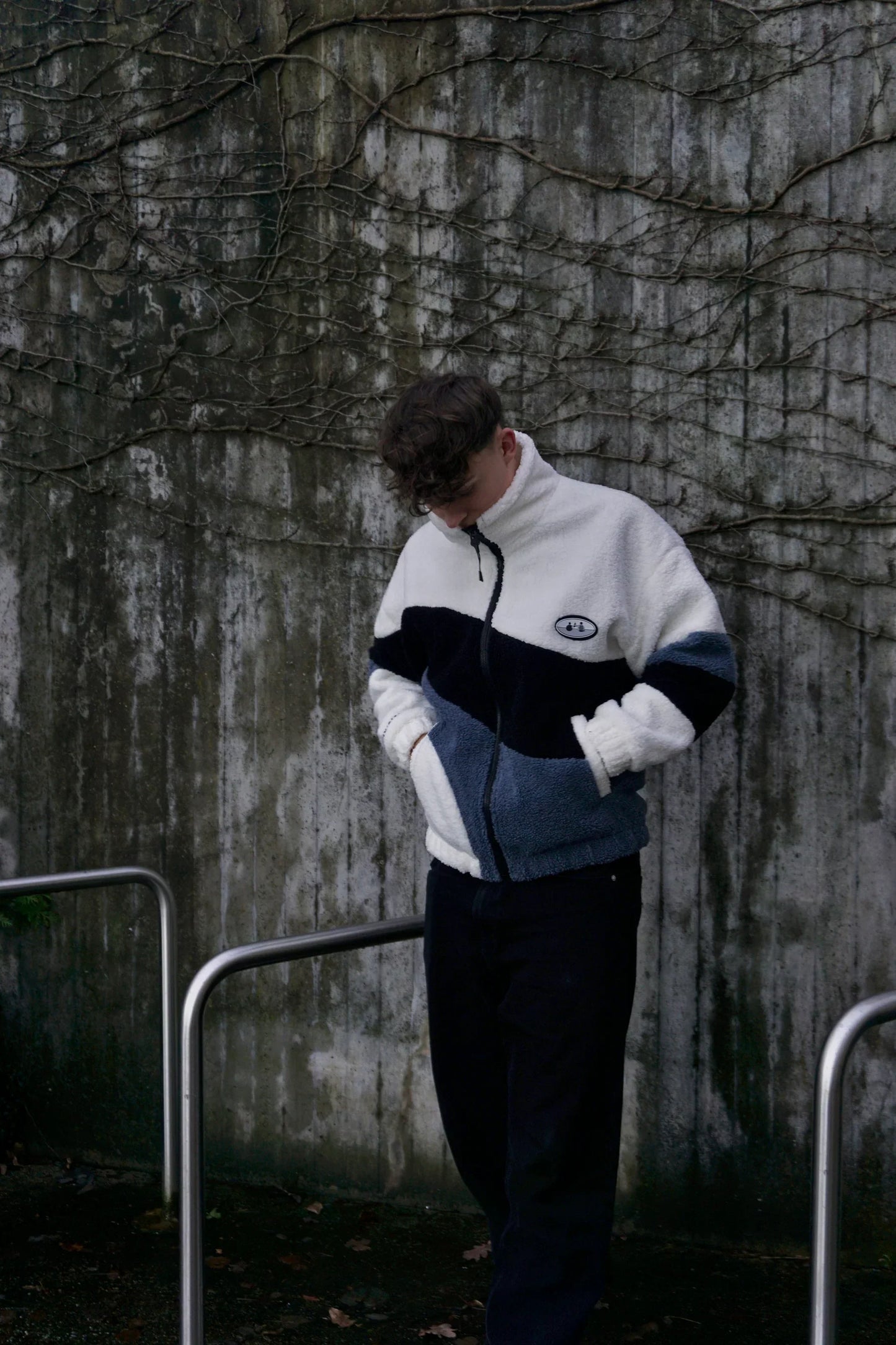 JACKET "Cityfleece White"