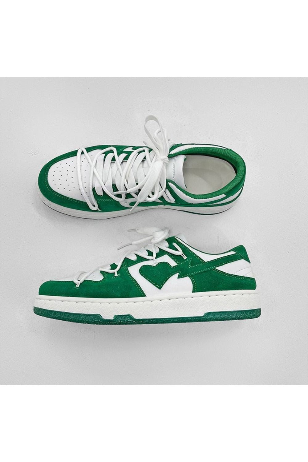 SHOES "Green Heart"