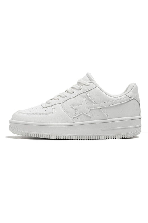 SHOES "Triple White Star"