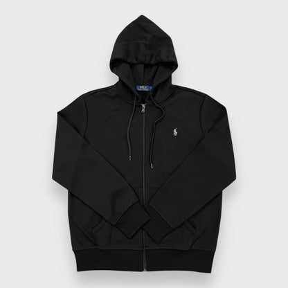 Polo Ralph Lauren Polo Pony Embroidered Zip-Up Hoodie Black