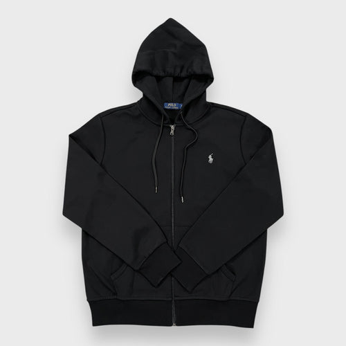 Polo Ralph Lauren Polo Pony Embroidered Zip-Up Hoodie Black