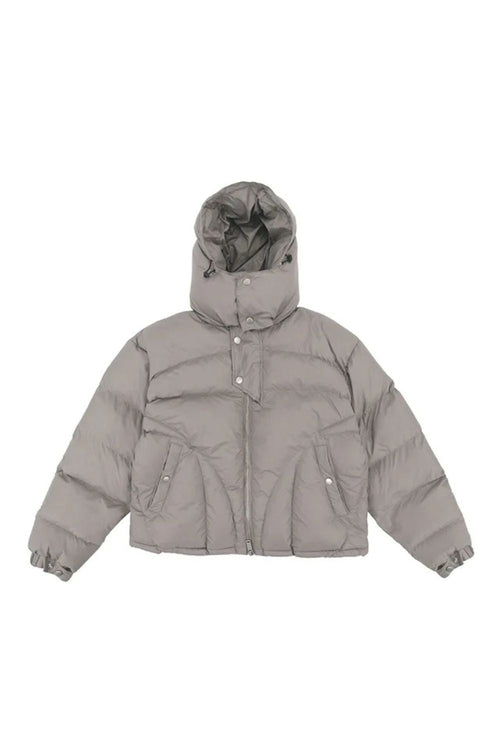 JACKET "Y2K Puffer Button-Up"