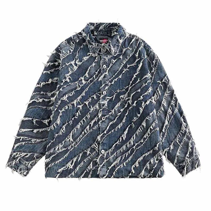 JACKET "SMASHEDJEANS"