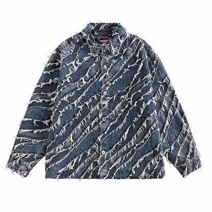 JACKET "SMASHEDJEANS"