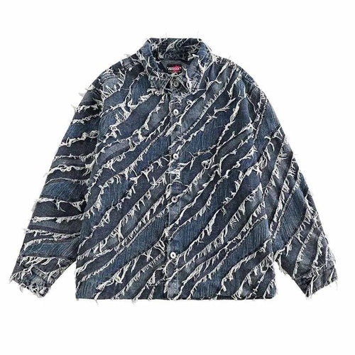 JACKET "SMASHEDJEANS"