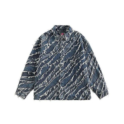 JACKET "SMASHEDJEANS"