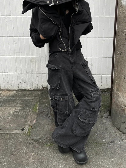 Apex Denim Cargos