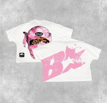 Oversized Y2K Graphic T-Shirt – B☆LCLAVA Design