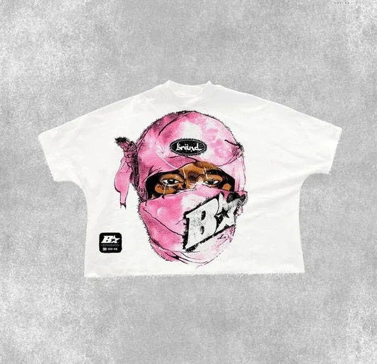 Oversized Y2K Graphic T-Shirt – B☆LCLAVA Design
