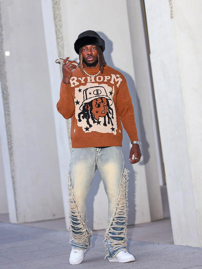 FLARE JEAN "Rope Style"