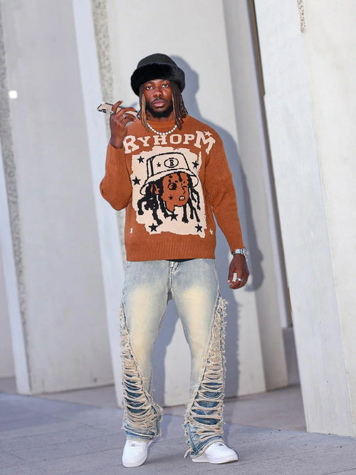 FLARE JEAN "Rope Style"