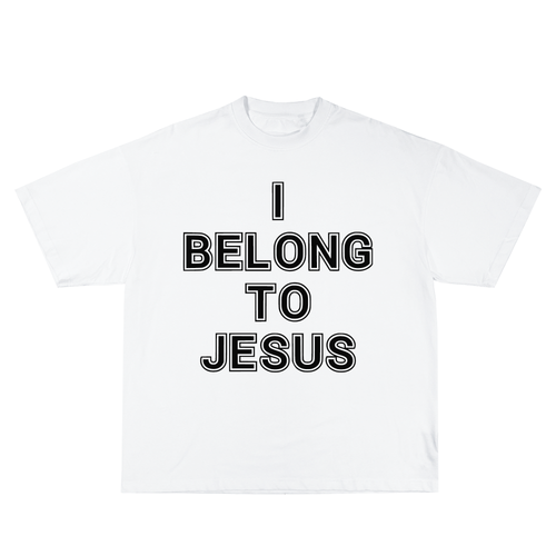 GRAPHIC TEE "I Belong To Jesus"