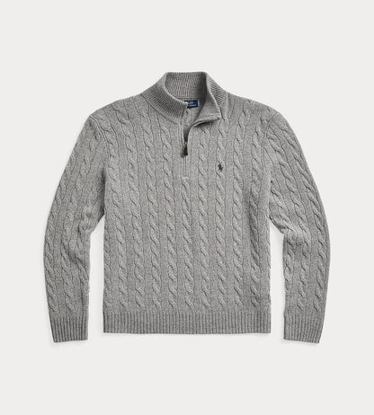 Polo Ralph Lauren Cable-Knit Half-Zip Sweater