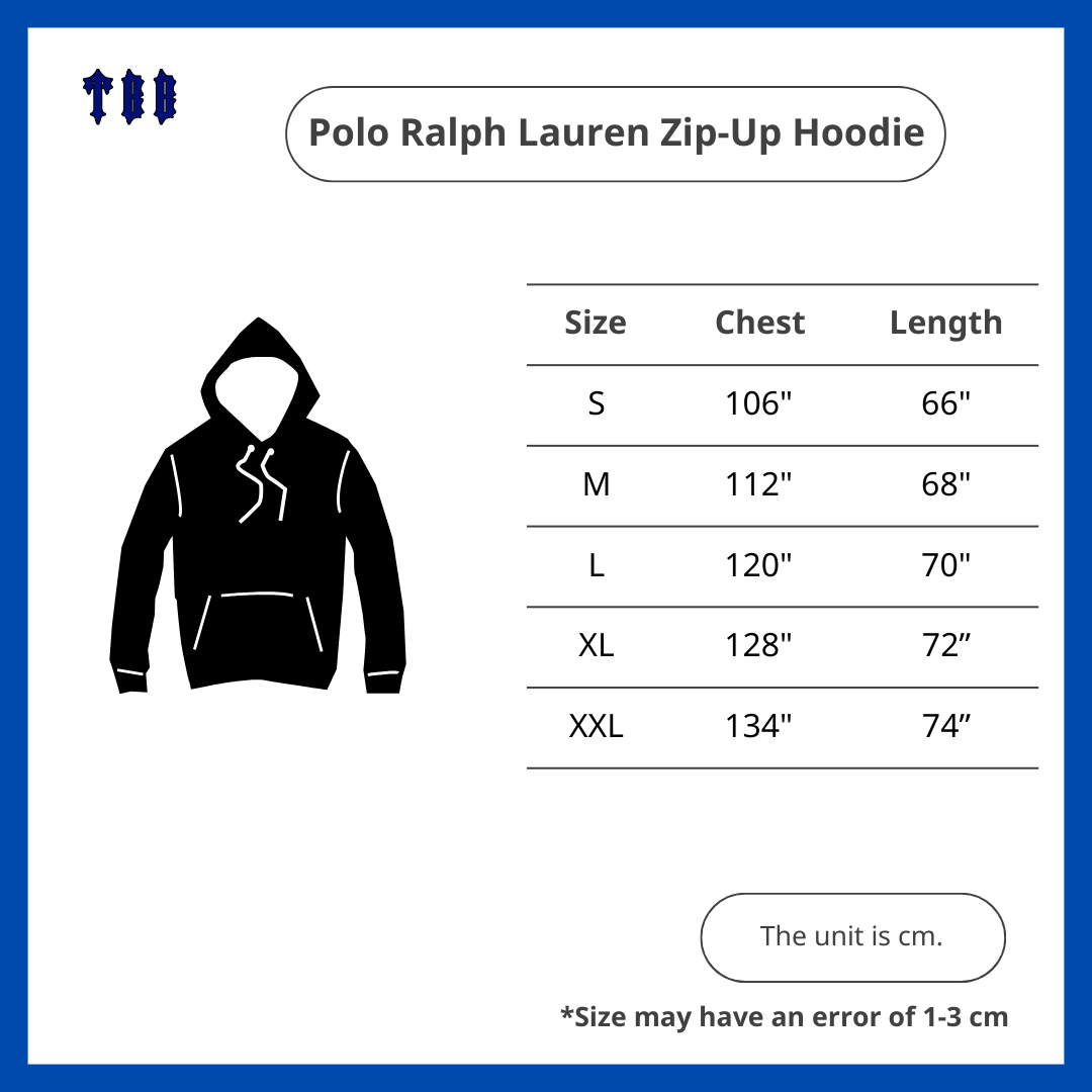 Polo Ralph Lauren Polo Pony Embroidered Zip-Up Hoodie Black