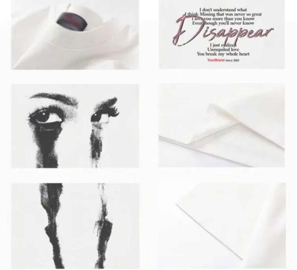 GRAPHIC TEE "Disappear"