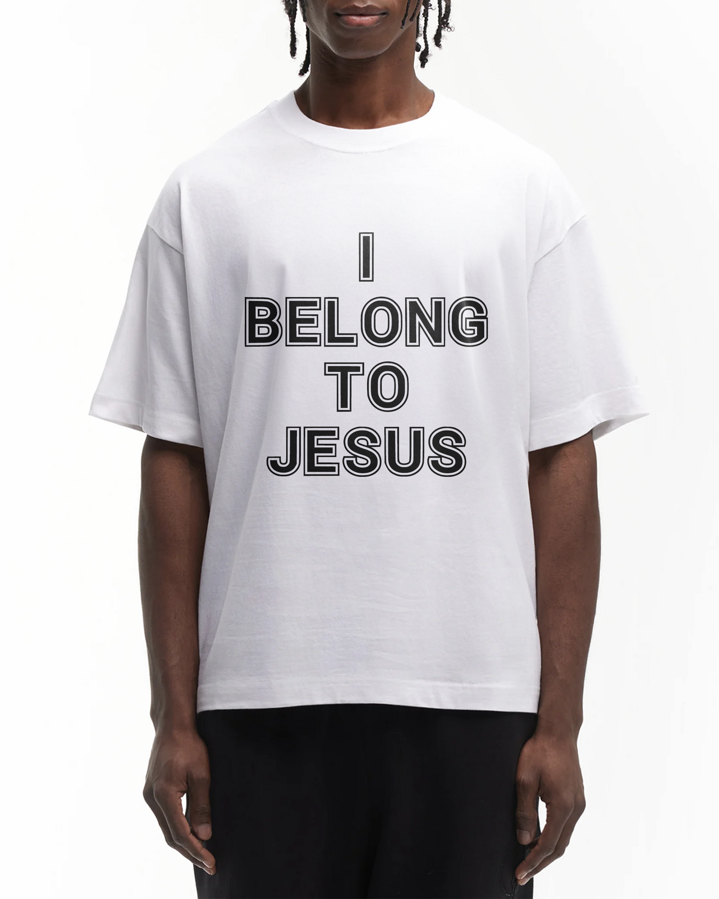 GRAPHIC TEE "I Belong To Jesus"